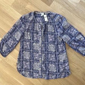 Akemi + Kin New Anthropologie Viscose Tunic Top S